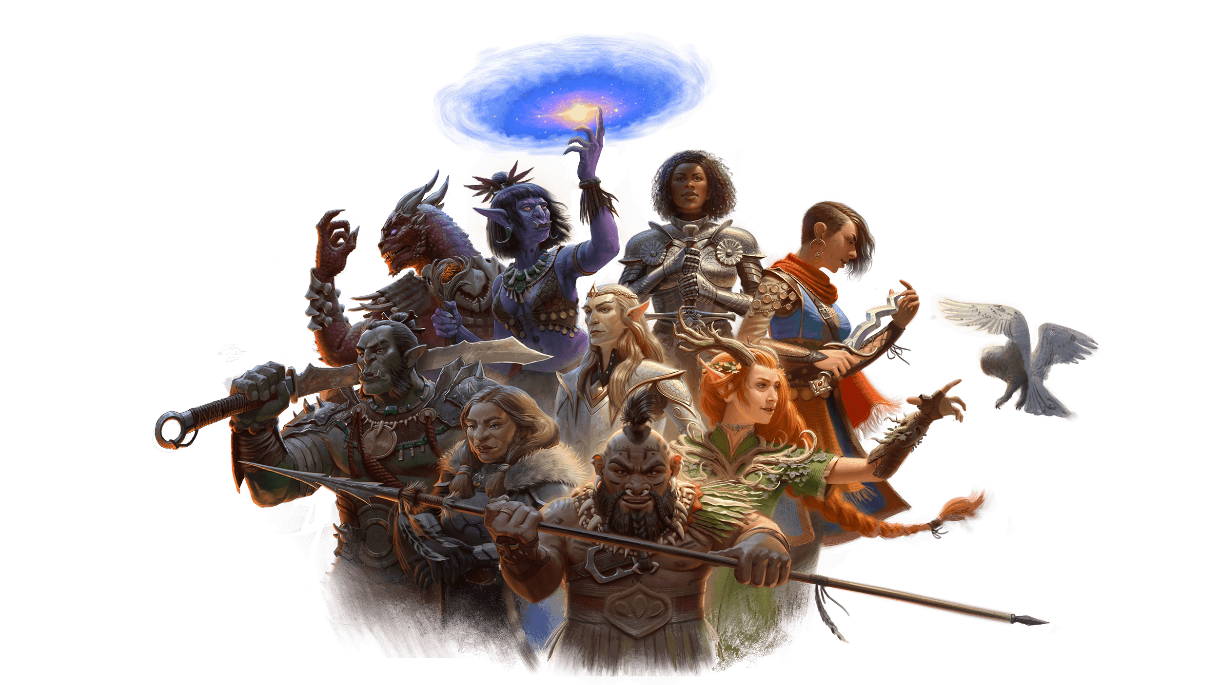 Ashes of Creation — races hero artwork